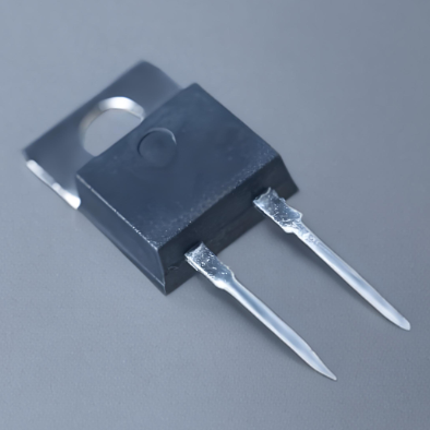 35W TO-220 Planar Thick Film with French Blue Baseplate, Non-inductive Power Resistor