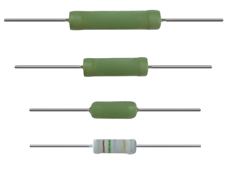 RX21 coated wire - wound resistors